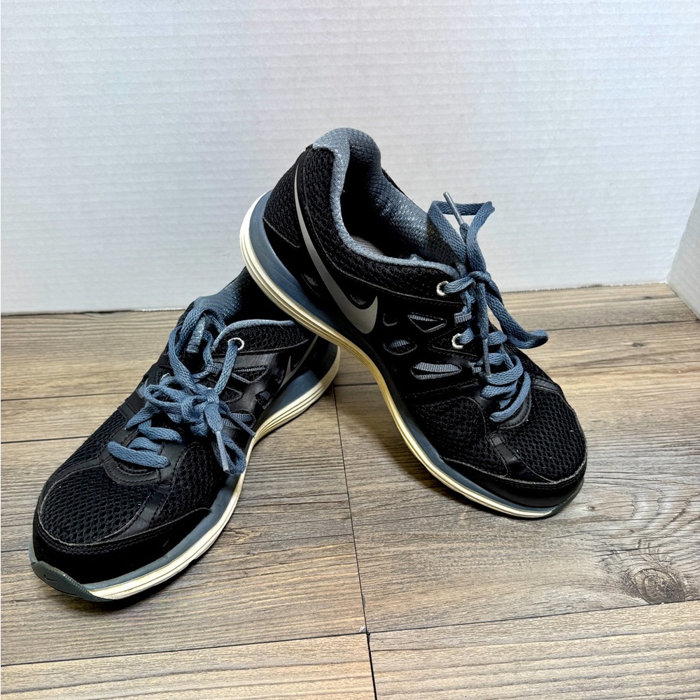 Nike Women's Dual Fusion Lite Running Shoes Sneakers 599560-003 Black Size 6